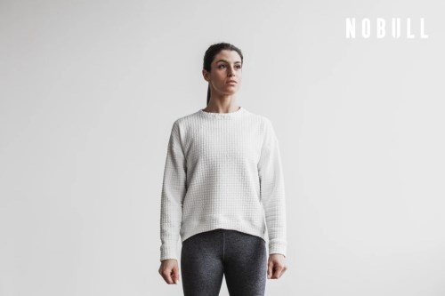 Pullover NOBULL Quilted Crew Donna Bianche 9130CXN